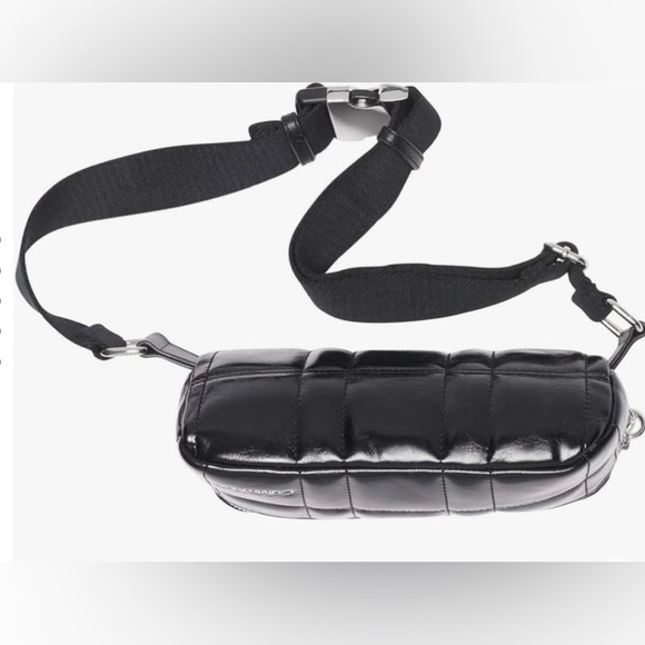 Calvin Klein Quilted Adjustable Belt Bag with Chain Detail - Picture 7 of 8
